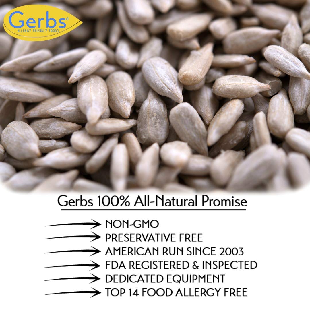GERBS sunflower seeds sprinkled on salad adding texture and nutrition