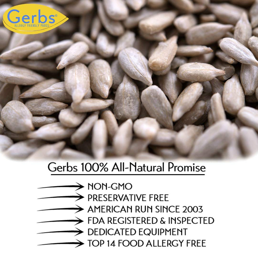 GERBS sunflower seeds sprinkled on salad adding texture and nutrition