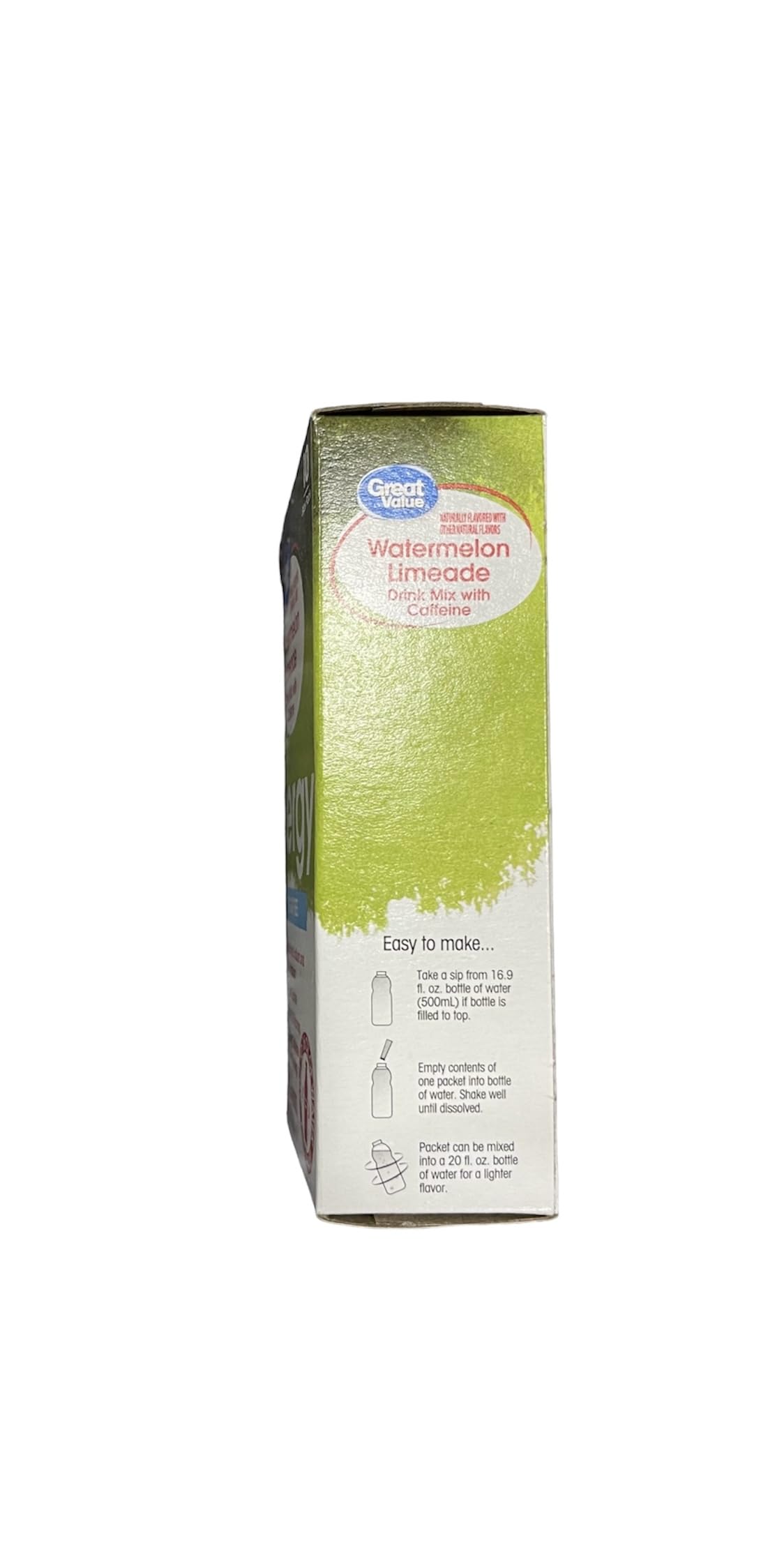 Getgal prepared watermelon limeade in glass with ice showing refreshing hydration