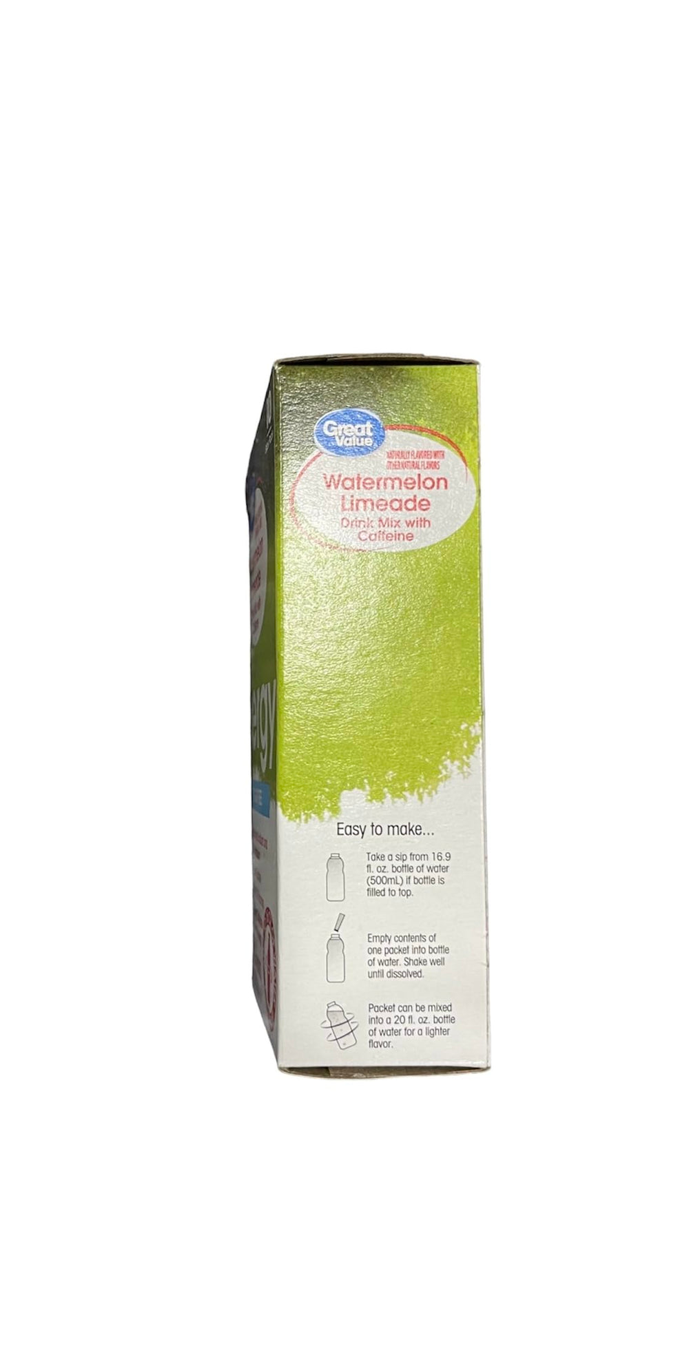 Getgal prepared watermelon limeade in glass with ice showing refreshing hydration