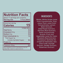 Close-up of Ghia label details highlighting original apéritif identity and purity