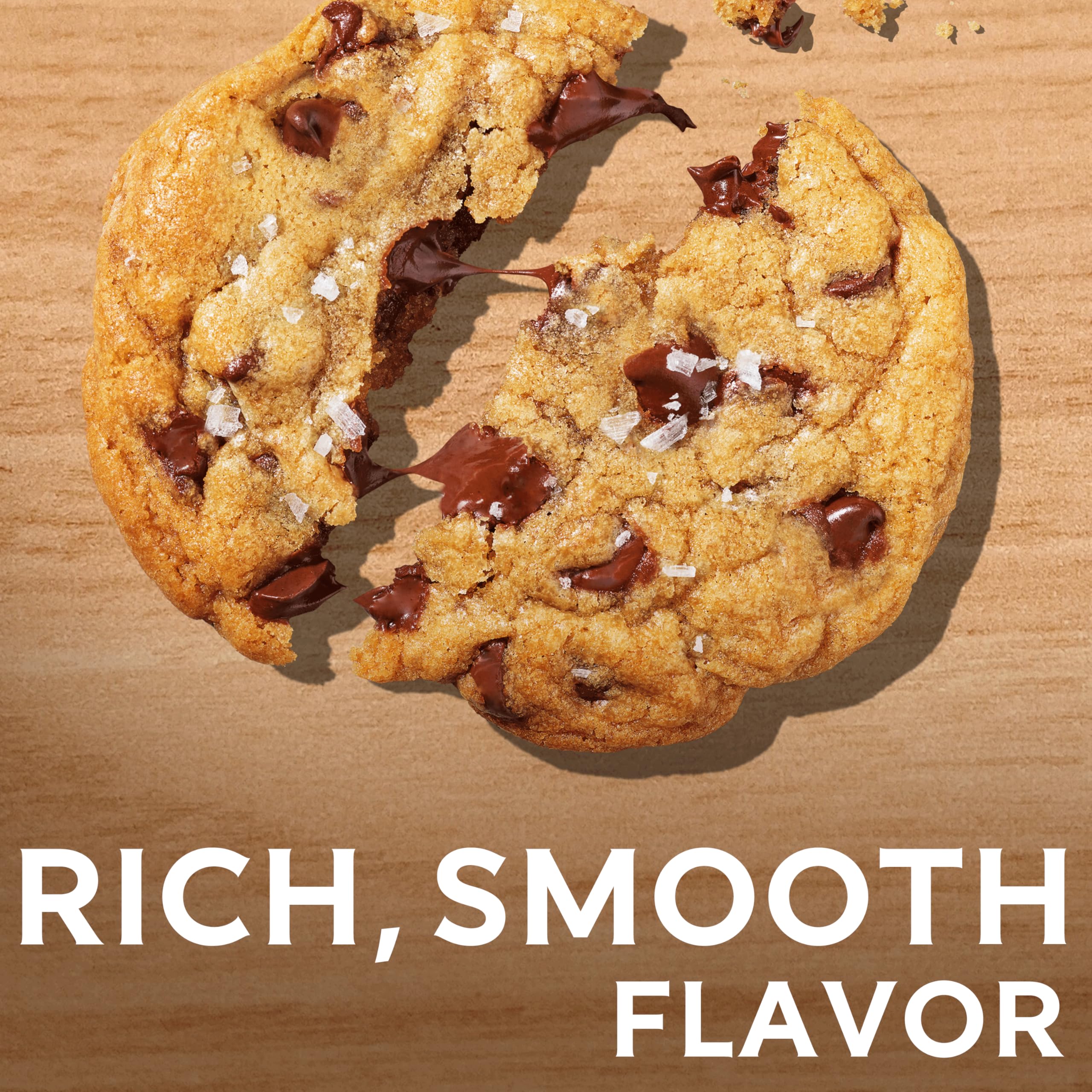 GHIRARDELLI chips mixed into cookie batter showing even distribution and flavor boost