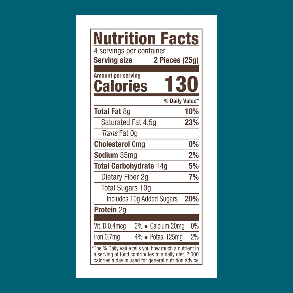 Ghirardelli cocoa beans and ingredient bag illustrating quality sourcing