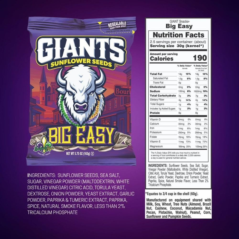 GIANTS close-up of roasted kernel texture delivering crunchy satisfaction