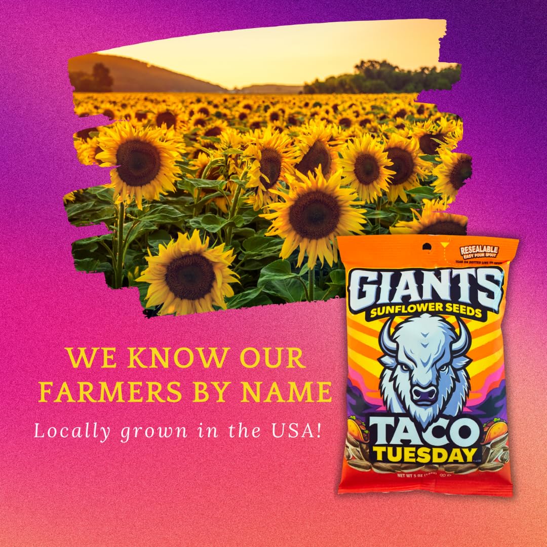 GIANTS seeds in bowl at party showing shareable snack appeal