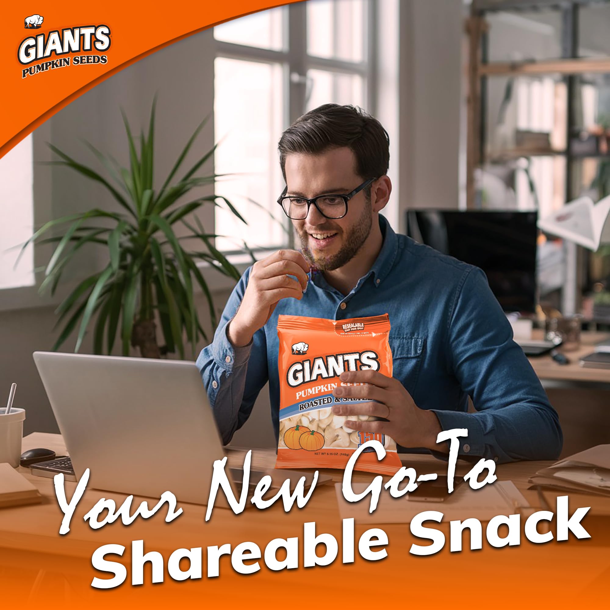 GIANTS detailed view of shells and kernels showing natural quality