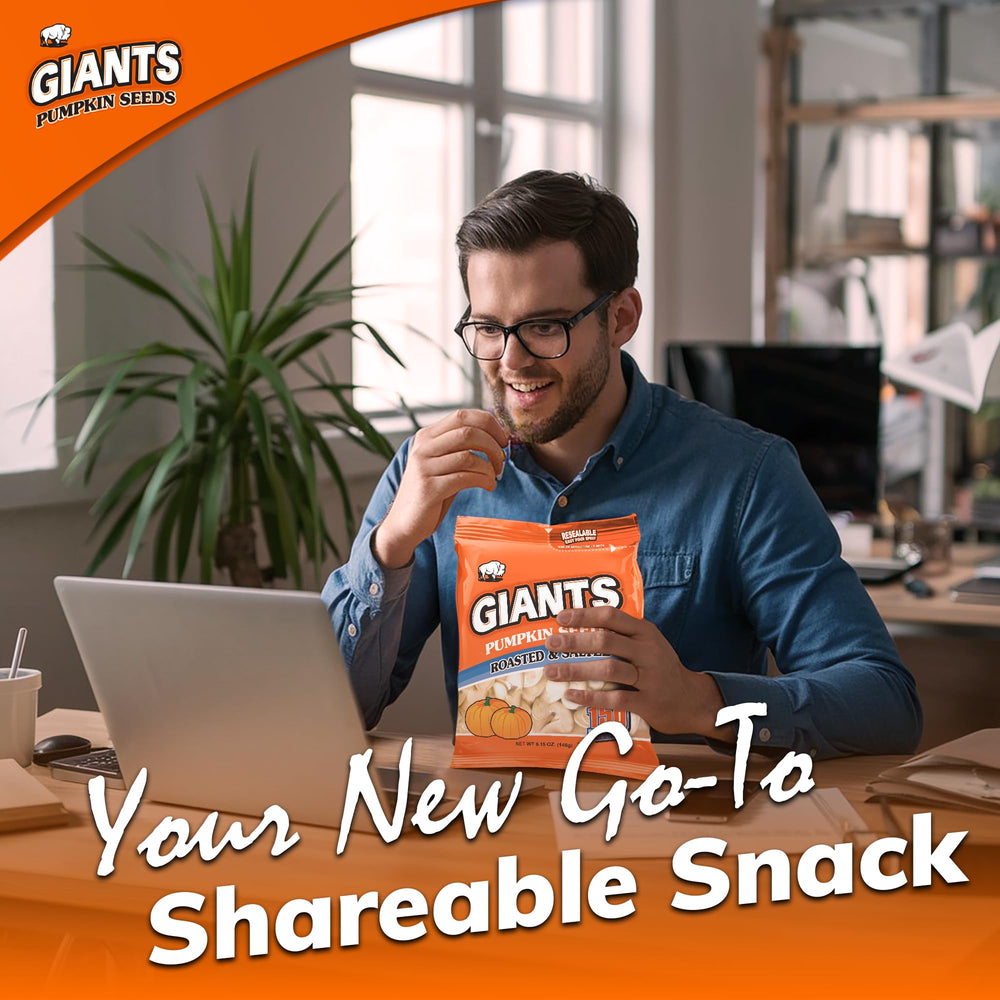 GIANTS detailed view of shells and kernels showing natural quality