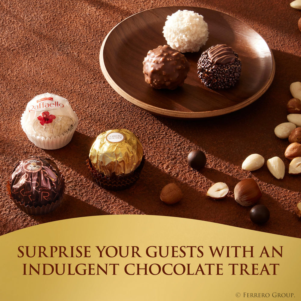 Ferrero Collection placed in an Easter basket adding holiday-ready gifting convenience