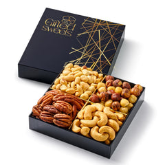 Gifted Sweets cashews close-up highlighting buttery texture and fresh roasted flavor