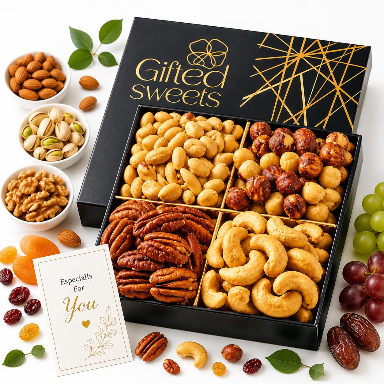 Gifted Sweets salted roasted peanuts close-up showing savory crunch and snack satisfaction