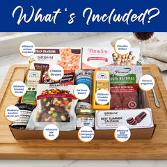 GiftWorld cheese close-up highlighting creamy and aged textures for variety