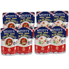 Ginoffy front packaging showing product and benefits for quick meals