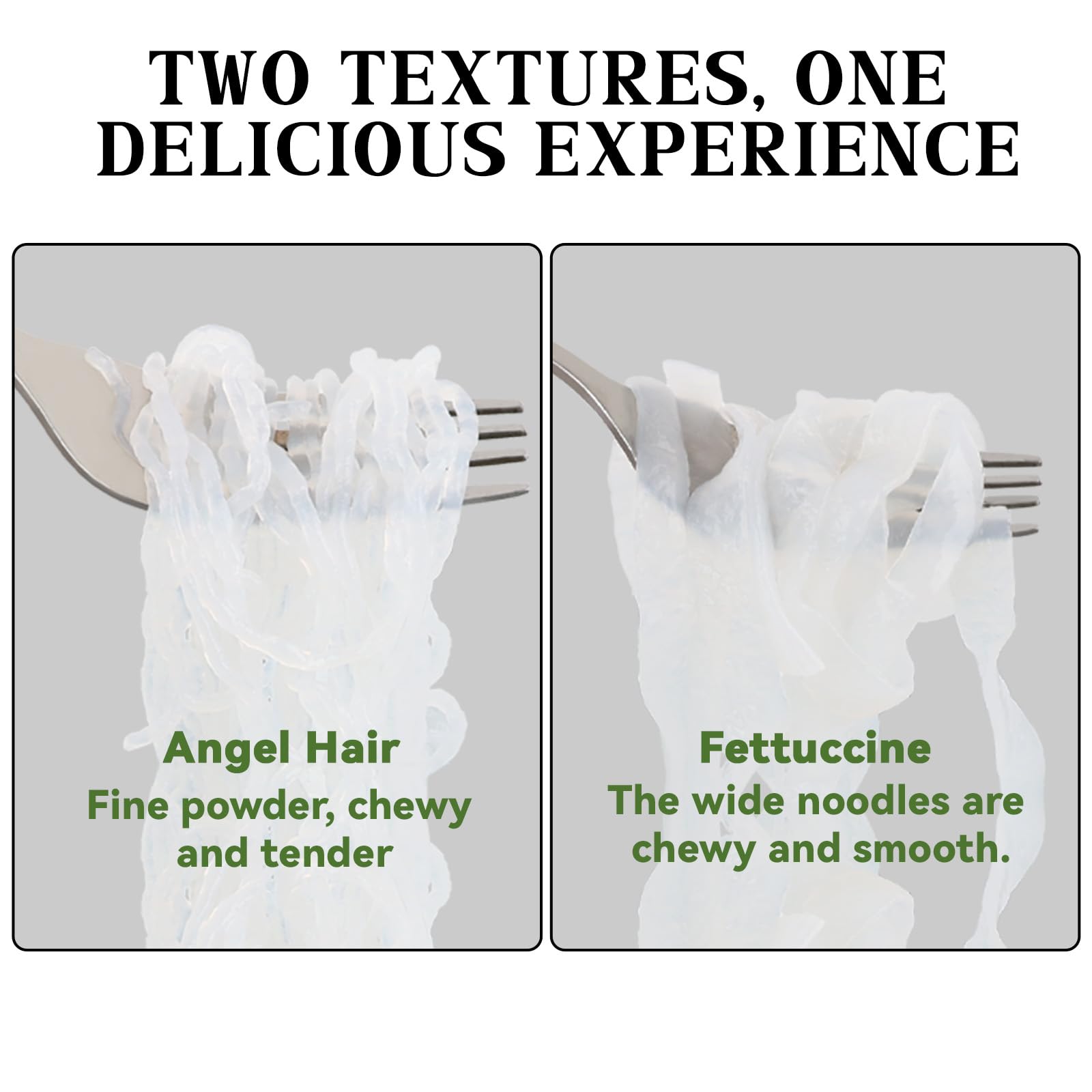 Ginoffy pack next to a measuring cup illustrating portion scale