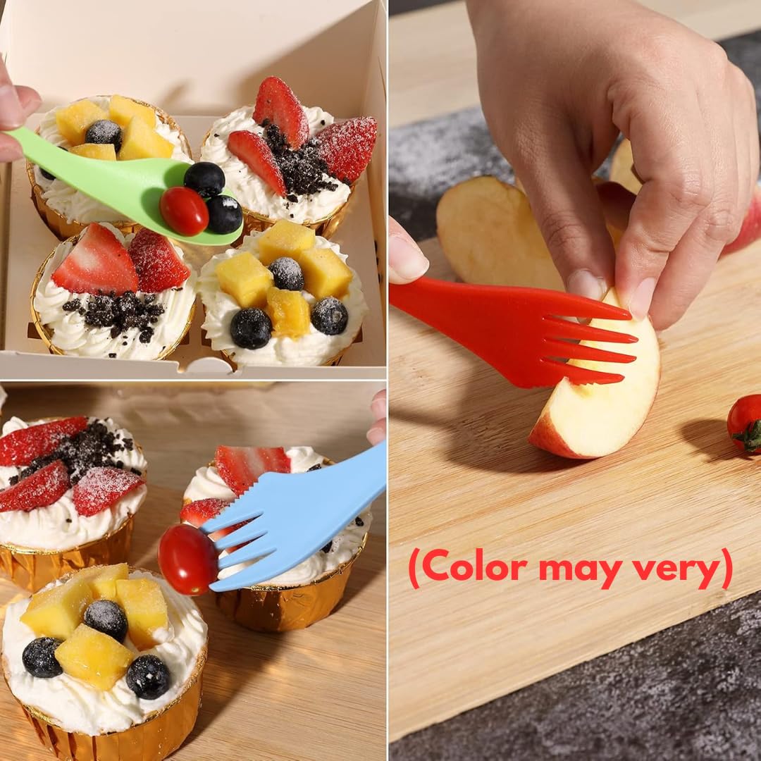 Giri spork and cup in backpack showing compact portability and travel-ready convenience