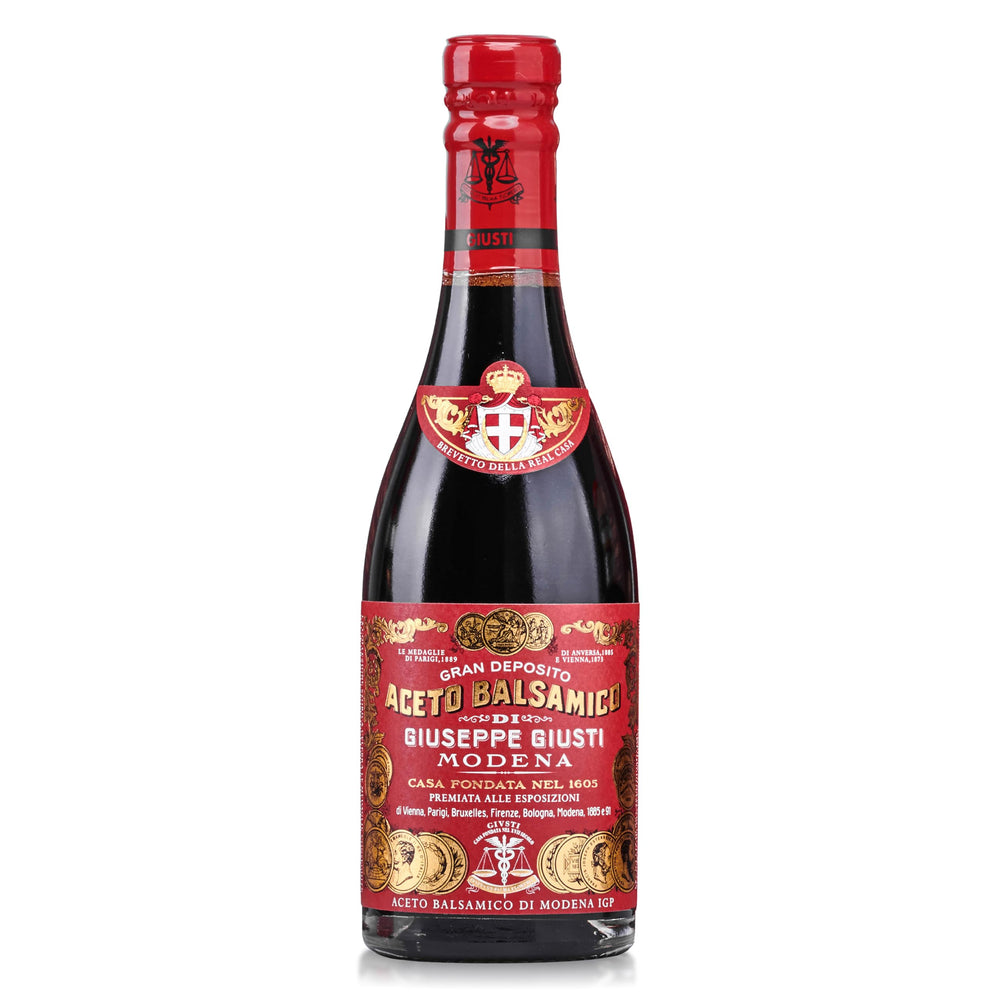 Giusti bottle front packaging showing 250ml and IGP for confident selection