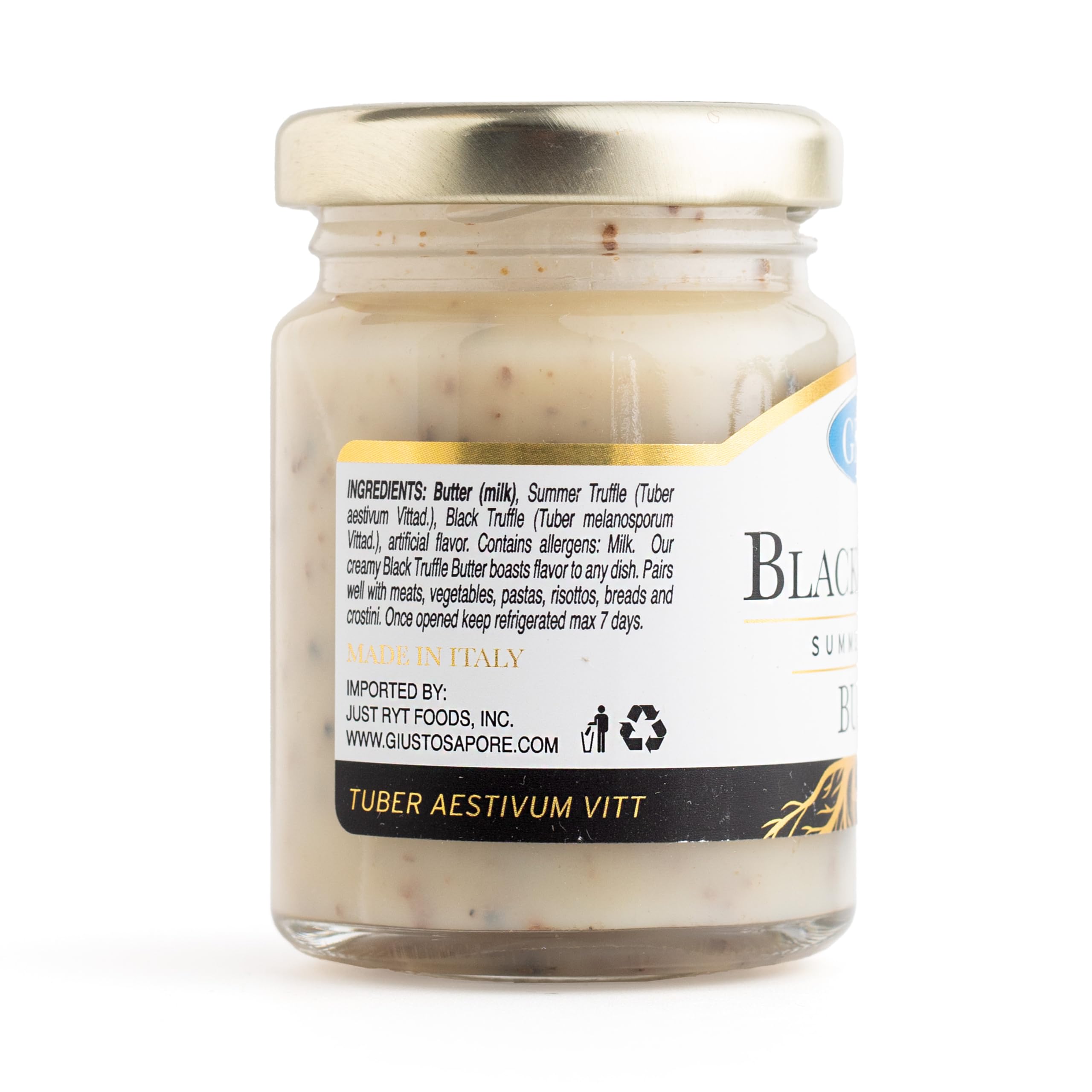 Giusto Sapore butter spread on toast delivering gourmet truffle flavor benefit
