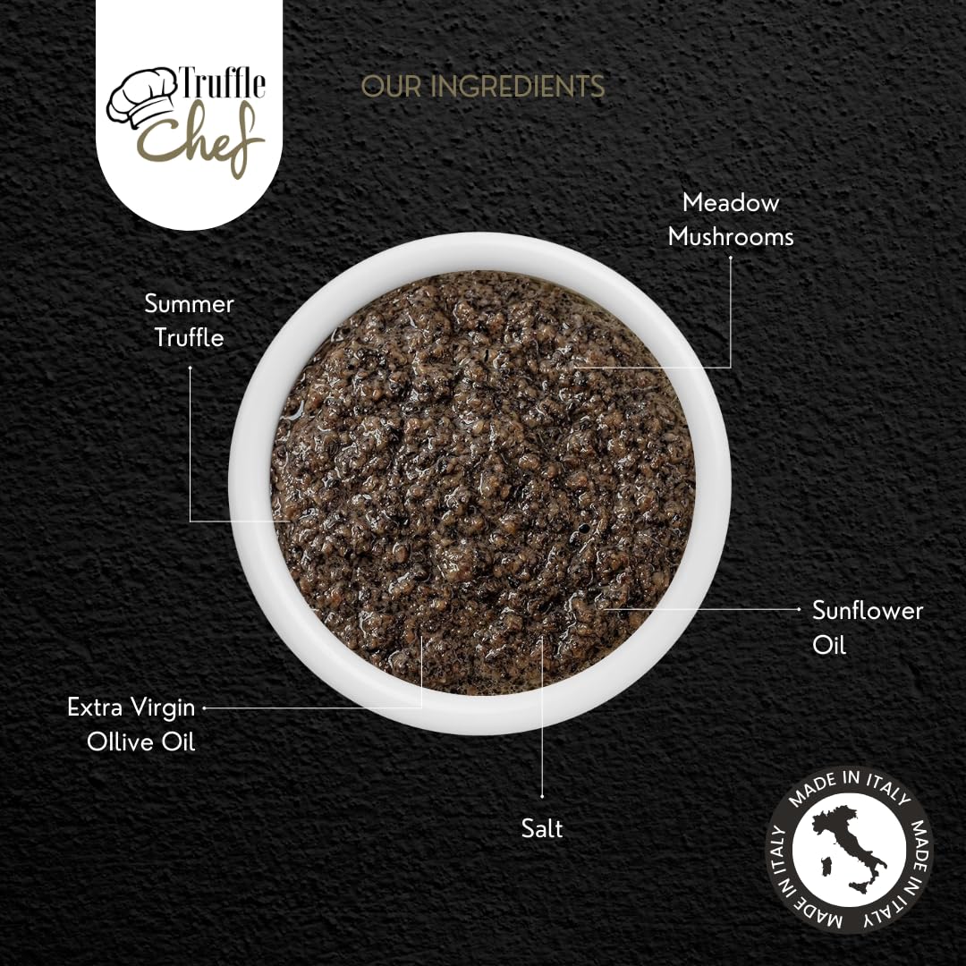 GL TRUFFLE GOURMET LINE close-up of sauce texture highlighting truffle pieces and richness