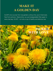 GLDNT roasted dandelion root texture highlighting rich roast and natural aroma