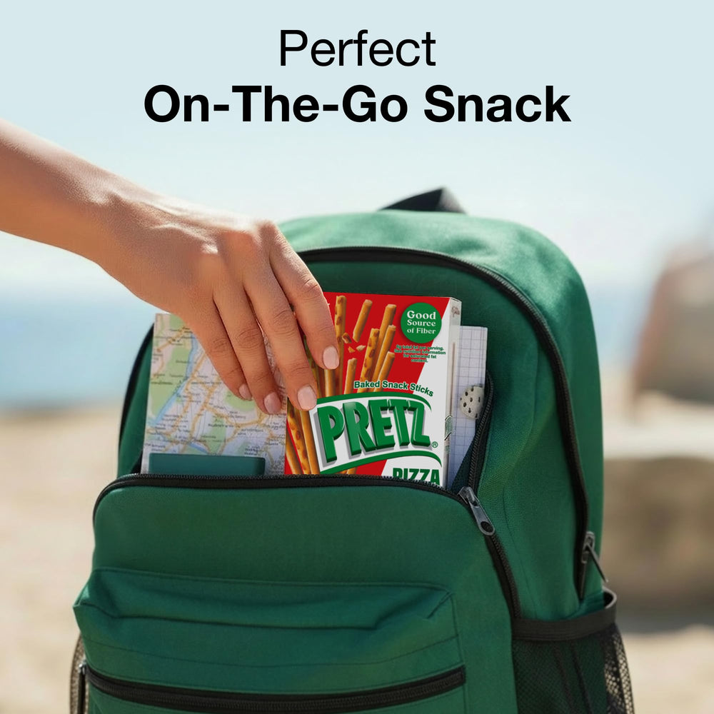 Glico Pretz served with dip and cheese demonstrating pairing versatility and appeal