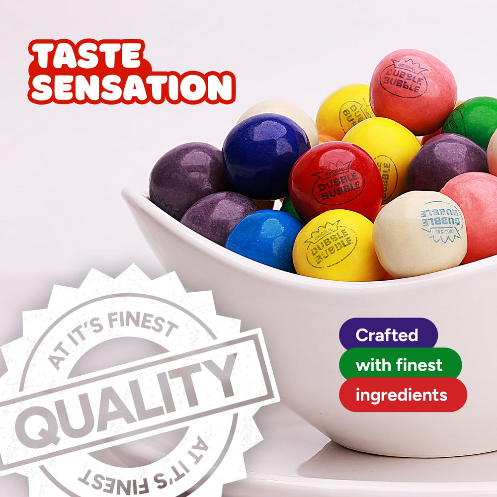 Global Gumball on a candy buffet display adding colorful attraction and easy refill