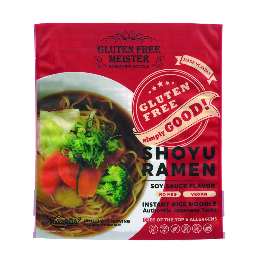 Gluten Free Meister front packaging showing product identity and convenience