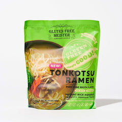GLUTEN FREE MEISTER front packaging showing six-pack and product benefits