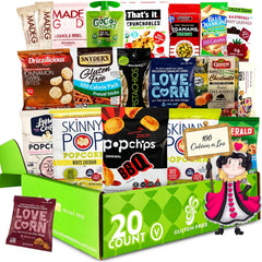 Gluten Free Palace front packaging showing 20-count variety and branding for gifting