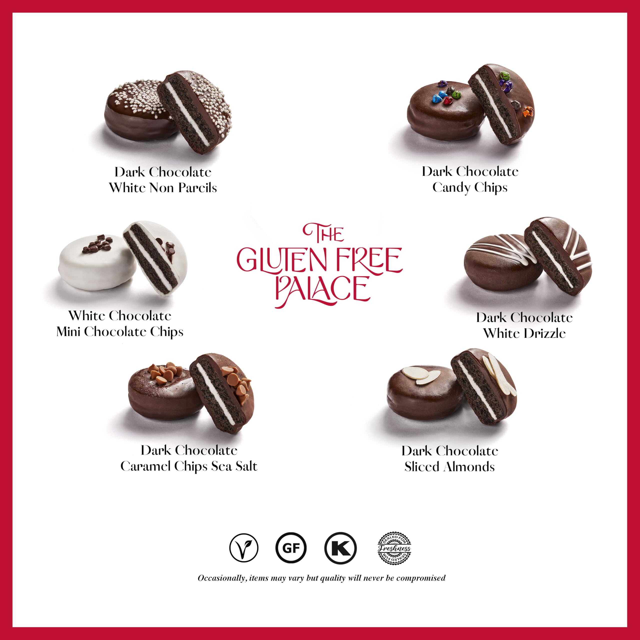 Gluten Free Palace cookies served on a plate to show pairing and elegant snack setup