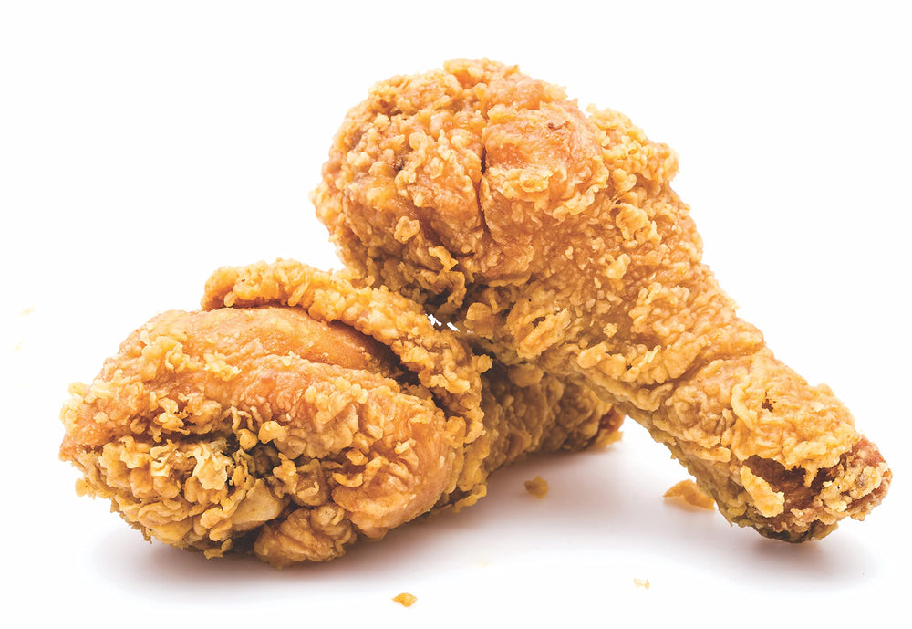 GLUTEN FREEEE crispy chicken nuggets plated to show crunchy coating and family-friendly appeal