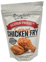 GLUTEN FREEEE front packaging showing 16 oz mix and branding benefit of certified gluten-free