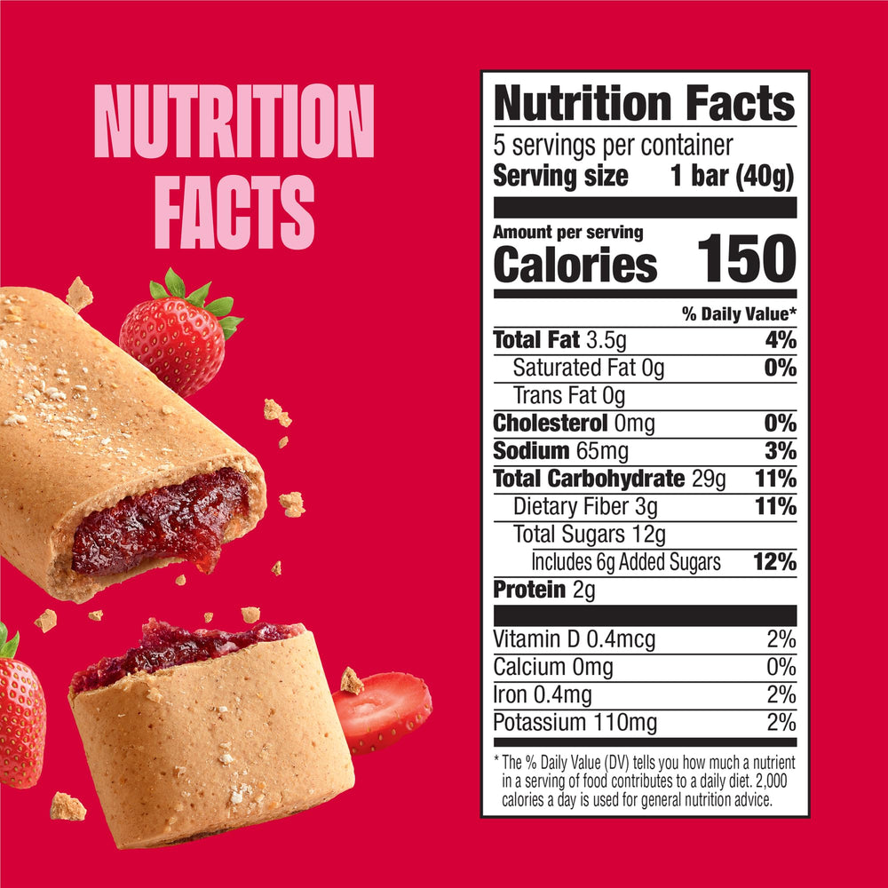 Glutino nutrition and gluten-free certification label for clarity