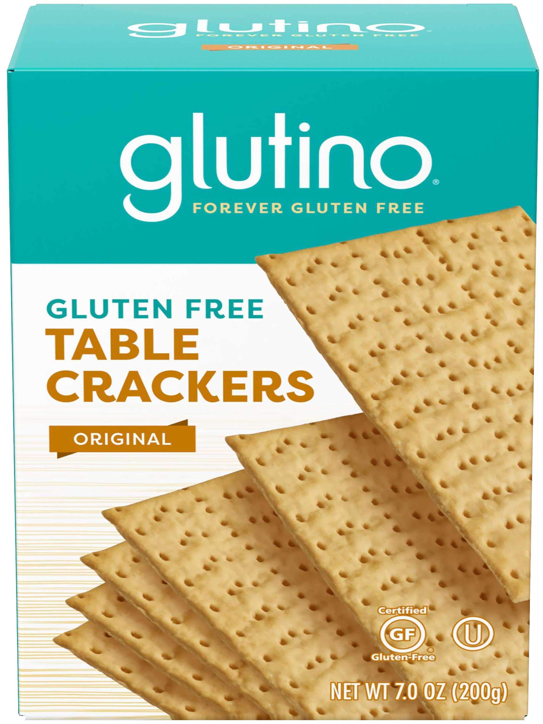 glutino crackers on a board with cheese, showing crisp texture and pairing benefit