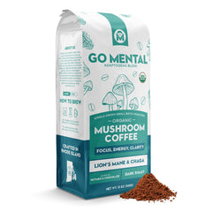 GO MENTAL front packaging showing brand and 12oz bag for easy identification and storage