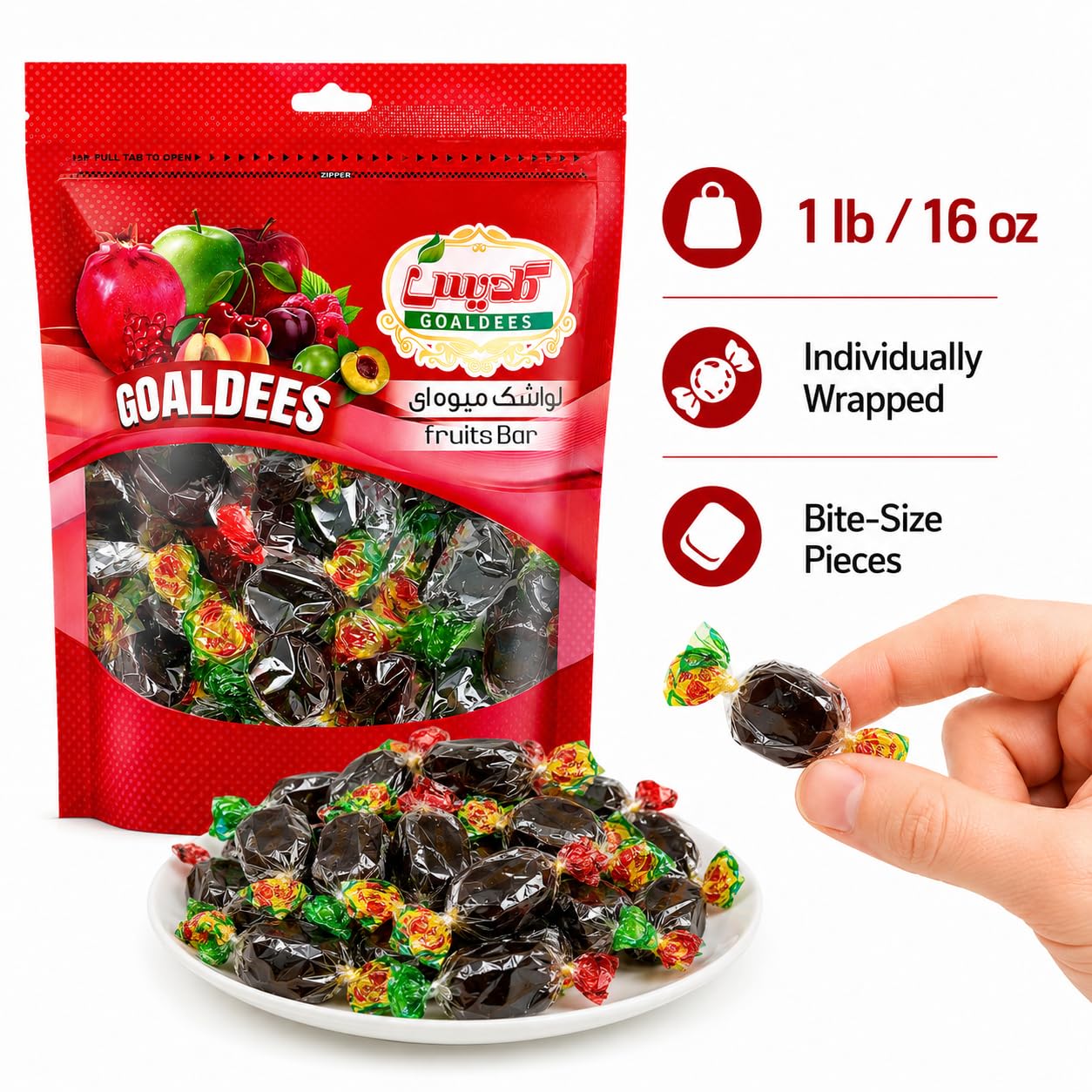 GOALDEES on snack board paired with nuts to showcase sharing appeal