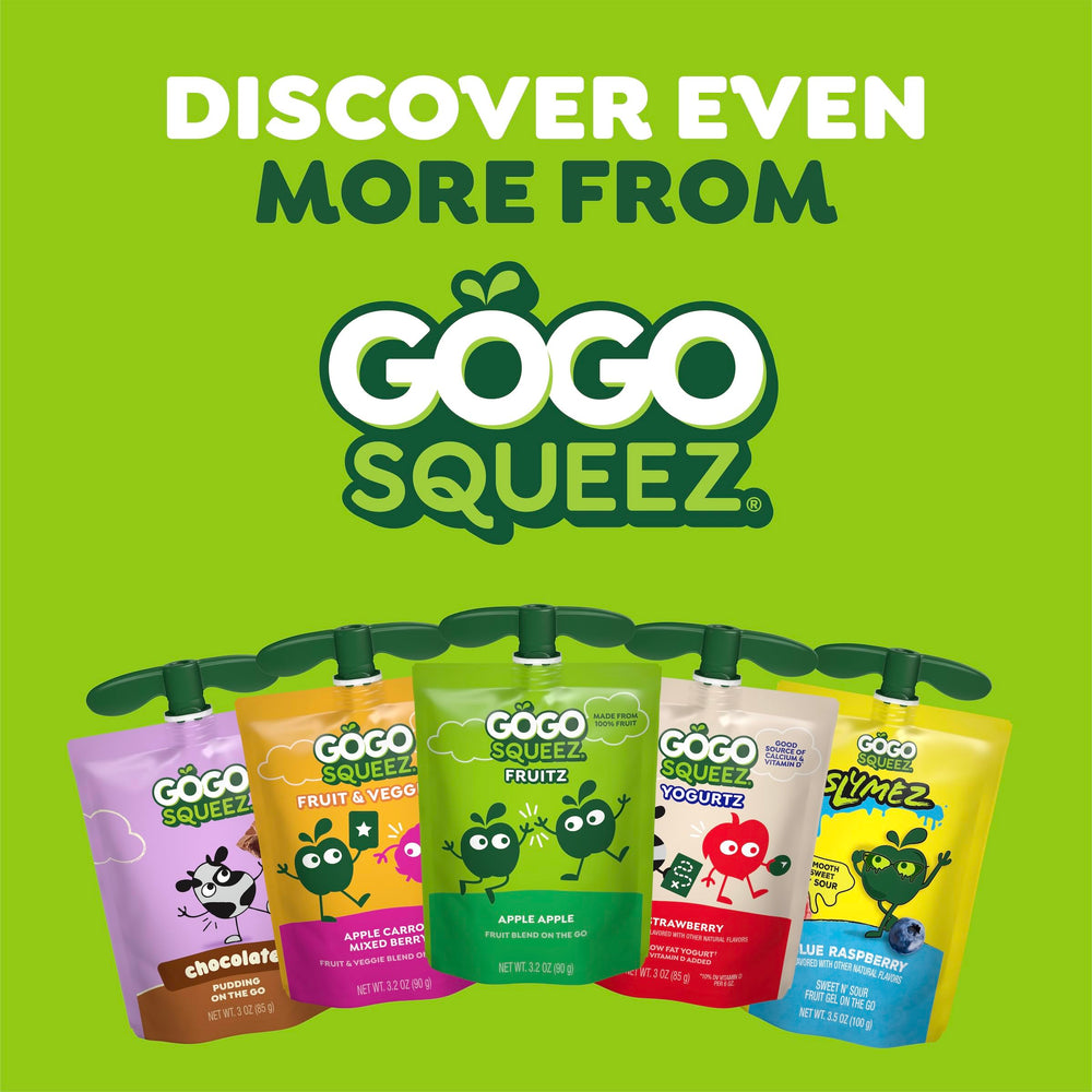 GoGo squeeZ family enjoying snack time showing fuss-free, on-the-go eating