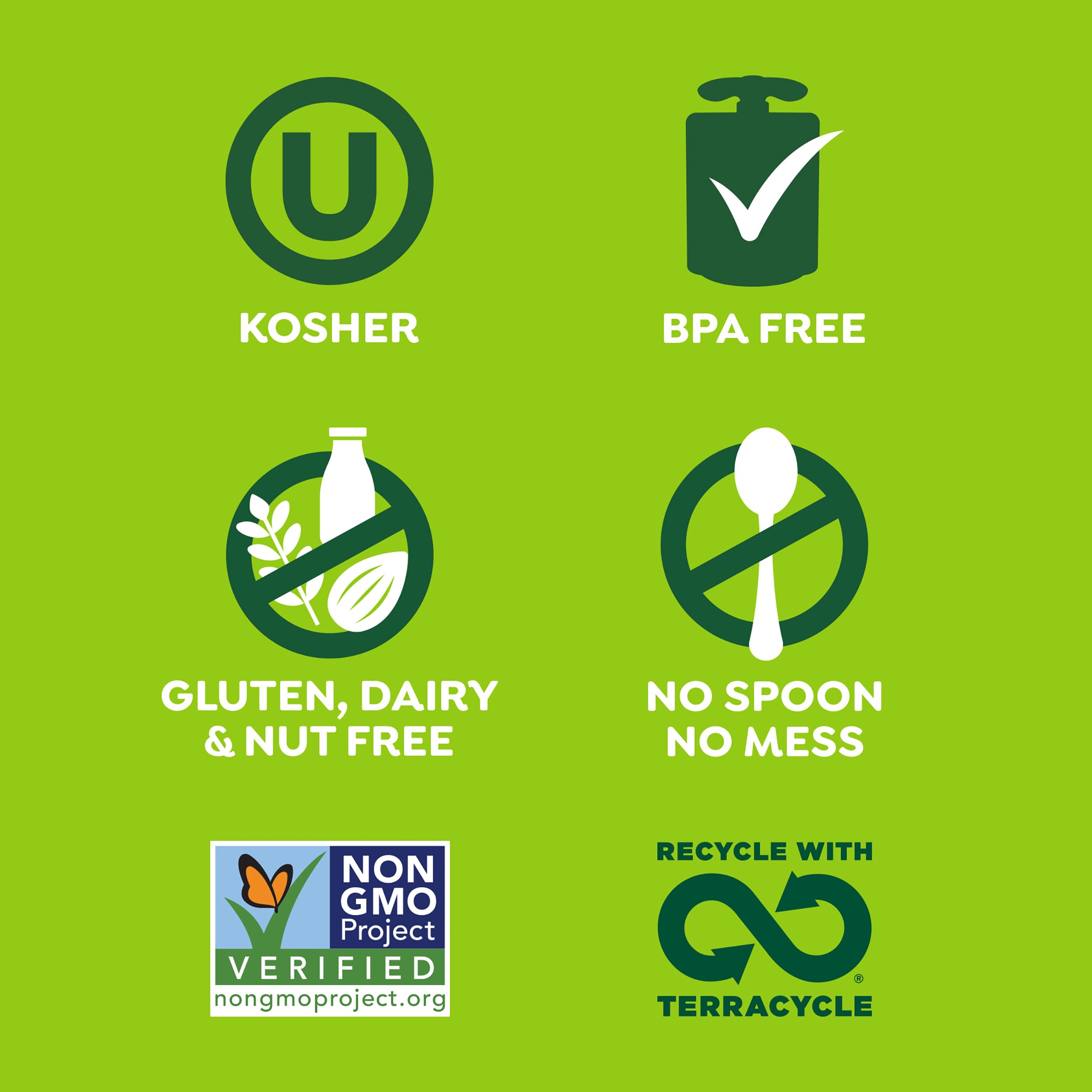 GoGo SqueeZ ingredients label view proving simple fruit ingredients