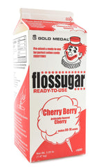 Gold Medal Flossugar cherry front packaging showing label and convenience