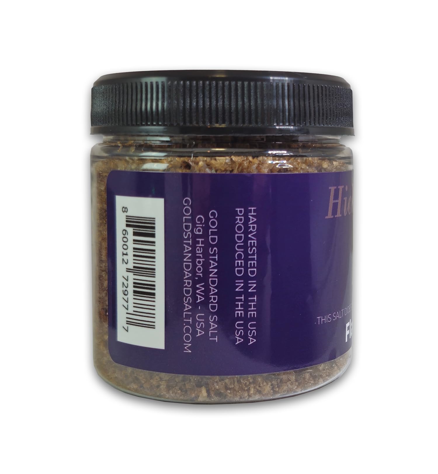 Gold Standard Salt spoon with flakes beside ruler, demonstrates 4oz portion control