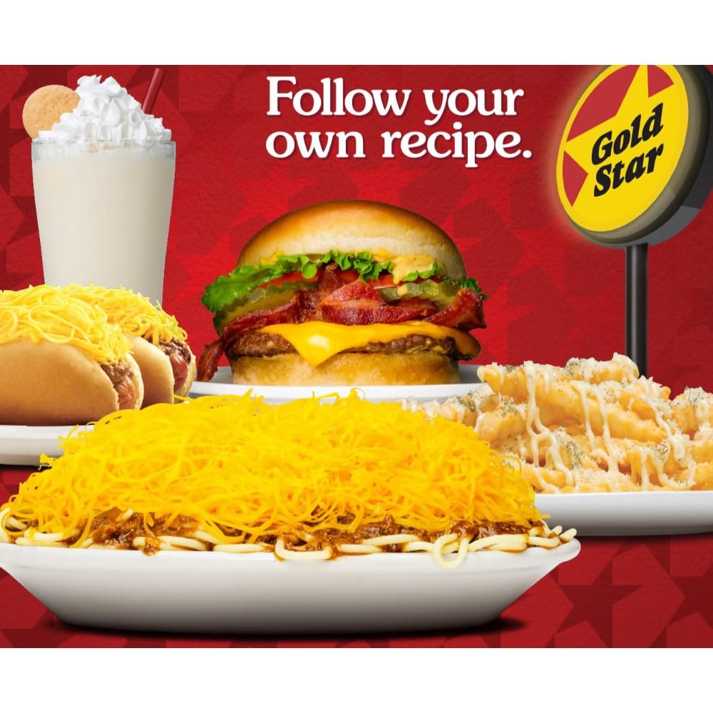 Gold Star Chili open seasoning packet with powder ready to mix