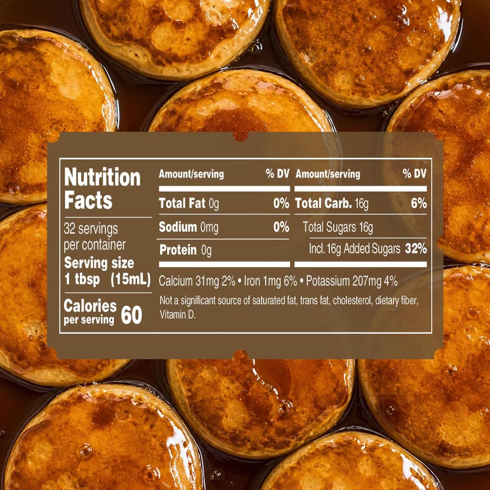 Golden Barrel close-up syrup texture highlighting smooth pourability and richness