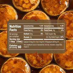 Golden Barrel close-up syrup texture highlighting smooth pourability and richness