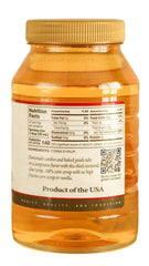 Golden Barrel pouring close-up showing syrup flow for smooth mixing and easy measuring