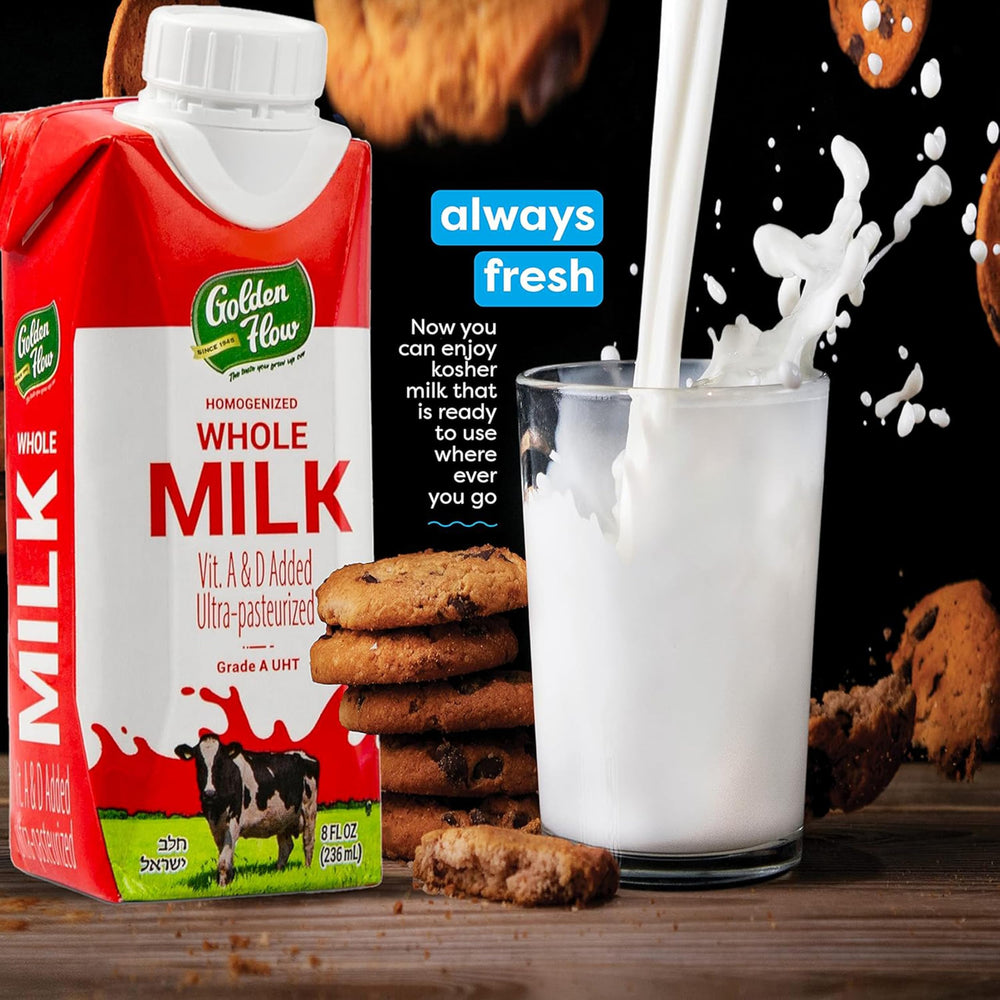 Golden Flow close-up of milk texture highlighting creaminess
