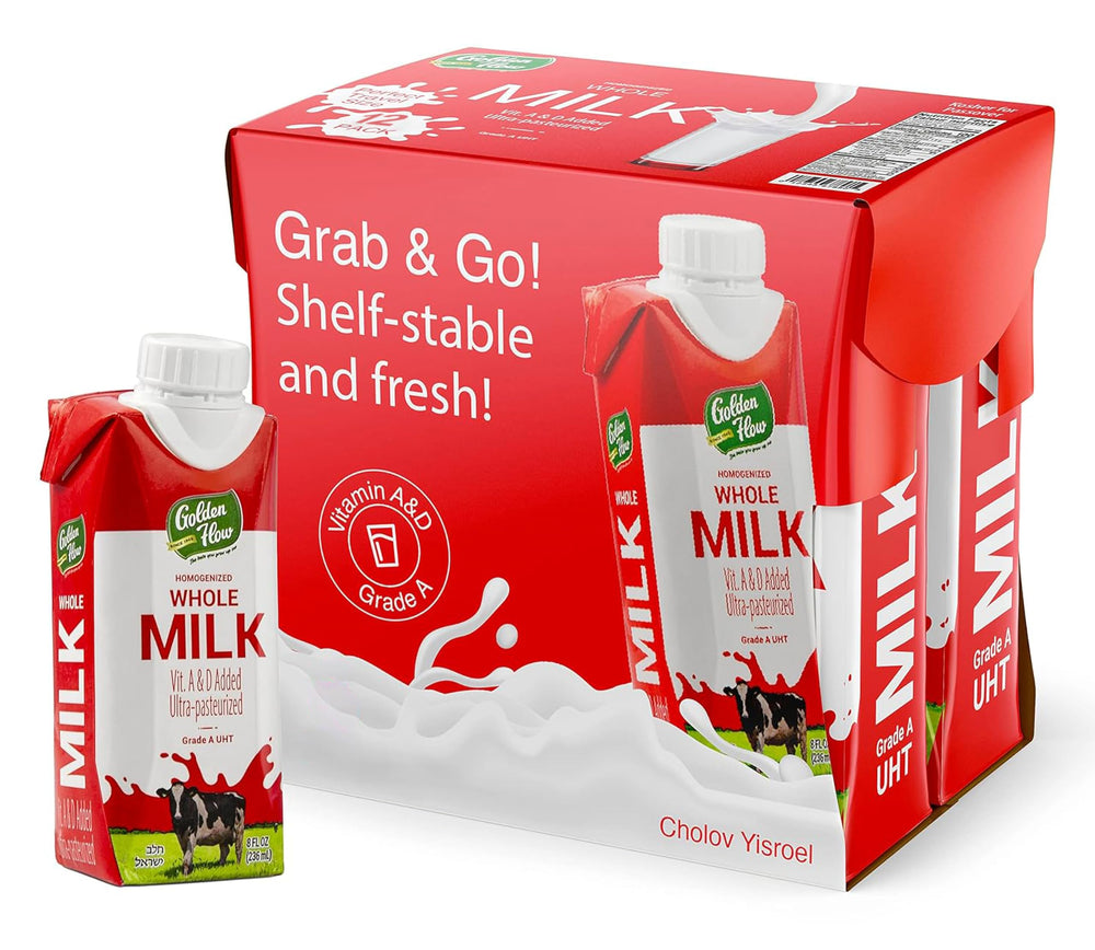 Golden Flow front packaging showing carton and benefits