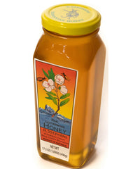 Golden Nectar close-up of jar opening showing thick leatherwood texture benefit