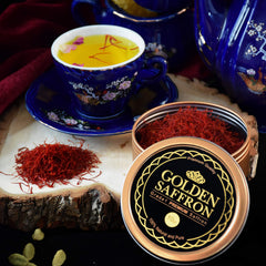 Golden Saffron used in paella for vivid color and enhanced flavor presentation
