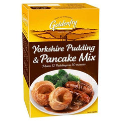 Goldenfry front packaging showing box and quick preparation benefit