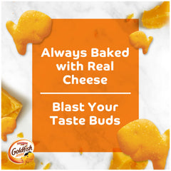 Goldfish single-serve pack inside a child’s lunchbox demonstrating portion control