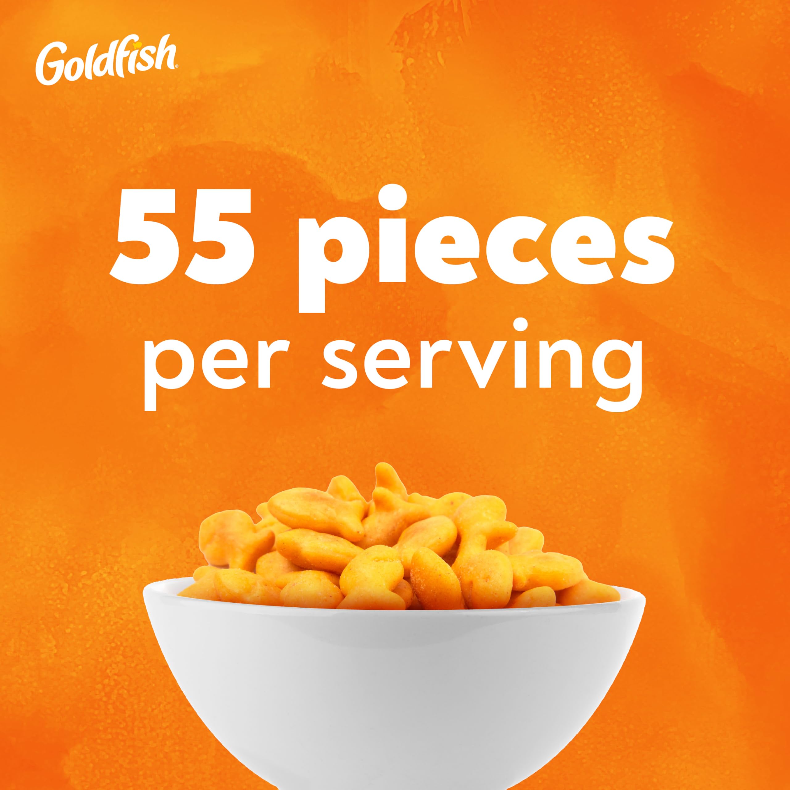 Goldfish nutrition label and ingredients highlighting transparency benefit