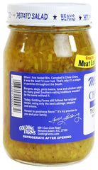 GOLDING FARMS Mrs. Campbell's relish spooned onto a sandwich, adds bright tangy flavor